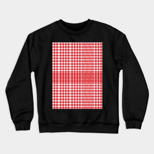 Christmas plaid pattern Crewneck Sweatshirt by ilhnklv